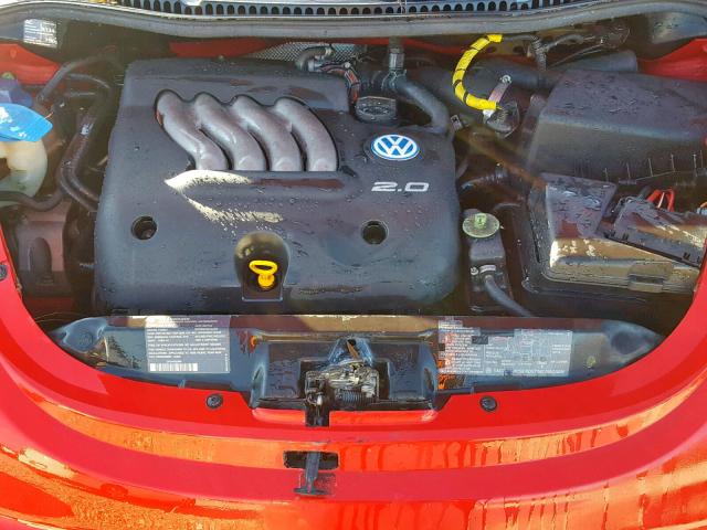 3VWBB61CXWM001884 - 1998 VOLKSWAGEN NEW BEETLE 红色 照片 7