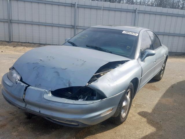 1G3GR62CXT4114535 - 1996 OLDSMOBILE AURORA GRAY photo 2