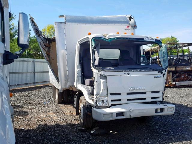 54DC4W1B1FS803493 - 2015 ISUZU NPR HD WHITE photo 1