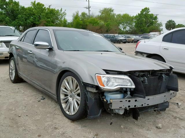 2C3CCAEG8EH156990 - 2014 CHRYSLER 300C GRAY photo 1