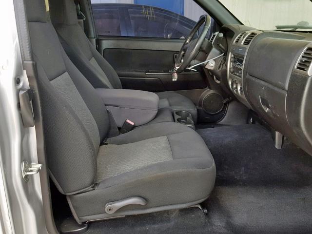 1GCESCD92A8113509 - 2010 CHEVROLET COLORADO L SILVER photo 5
