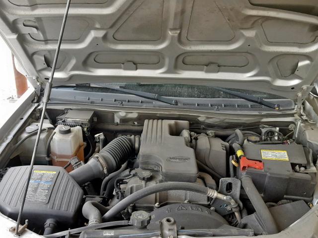 1GCESCD92A8113509 - 2010 CHEVROLET COLORADO L SILVER photo 7