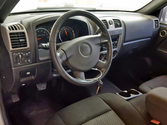 1GCESCD92A8113509 - 2010 CHEVROLET COLORADO L SILVER photo 9