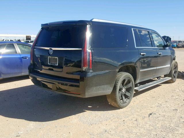 1GYS4JKJ6FR197120 - 2015 CADILLAC ESCALADE E BLACK photo 4