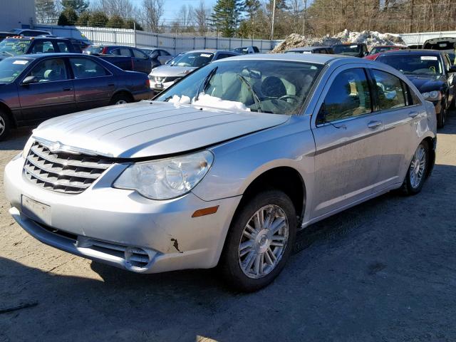 1C3LC56B69N542279 - 2009 CHRYSLER SEBRING TO SILVER photo 2