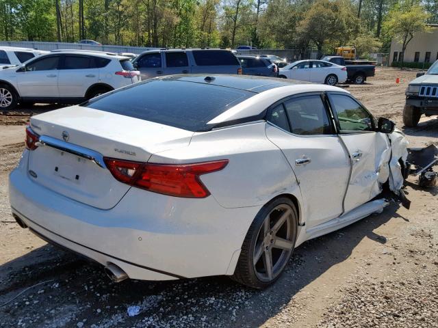 1N4AA6AP9GC415624 - 2016 NISSAN MAXIMA 3.5 WHITE photo 4