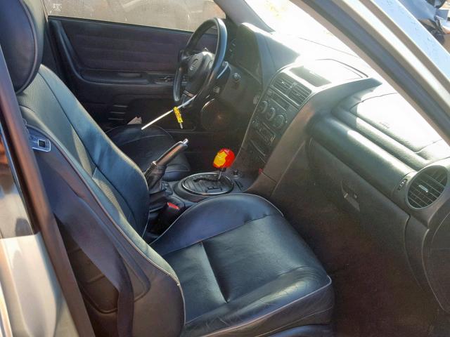 JTHBD192720036440 - 2002 LEXUS IS 300 SILVER photo 5