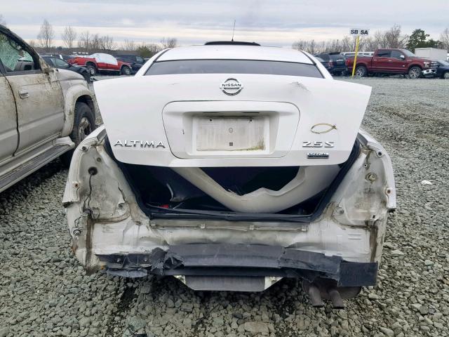 1N4AL11D06N358350 - 2006 NISSAN ALTIMA S WHITE photo 9