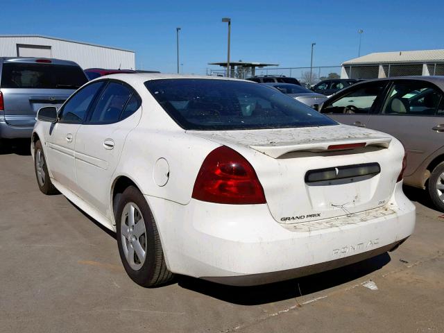 2G2WP552371117622 - 2007 PONTIAC GRAND PRIX WHITE photo 3