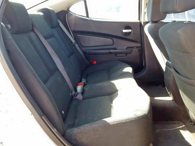 2G2WP552371117622 - 2007 PONTIAC GRAND PRIX WHITE photo 6