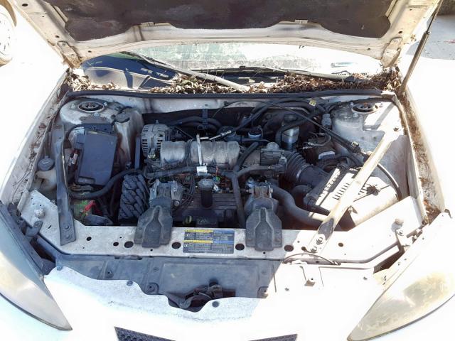 2G2WP552371117622 - 2007 PONTIAC GRAND PRIX WHITE photo 7