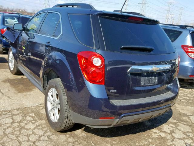 2GNFLFEK5F6202905 - 2015 CHEVROLET EQUINOX LT BLUE photo 3