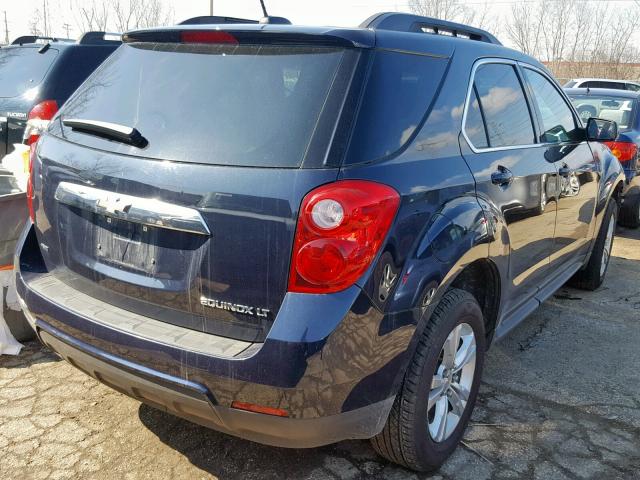 2GNFLFEK5F6202905 - 2015 CHEVROLET EQUINOX LT BLUE photo 4