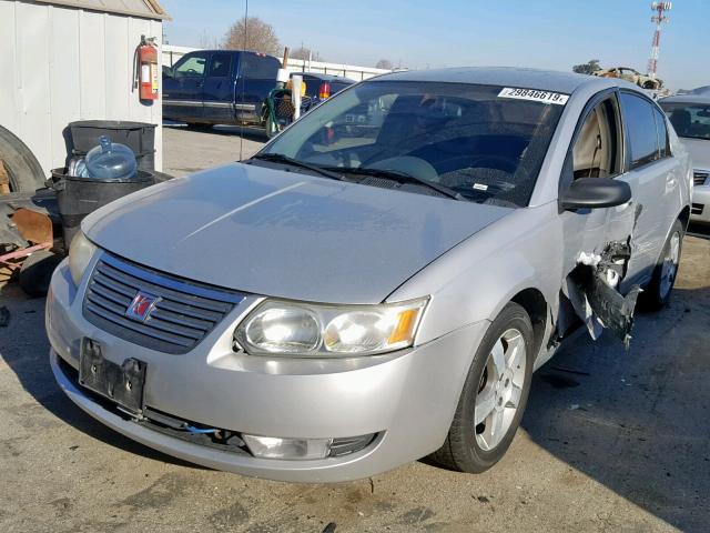 1G8AL58B16Z178853 - 2006 SATURN ION LEVEL SILVER photo 2