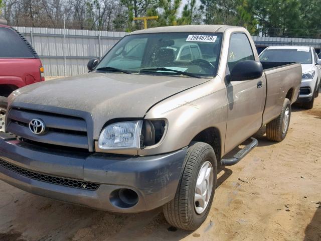 5TBJN32174S449328 - 2004 TOYOTA TUNDRA GOLD photo 2