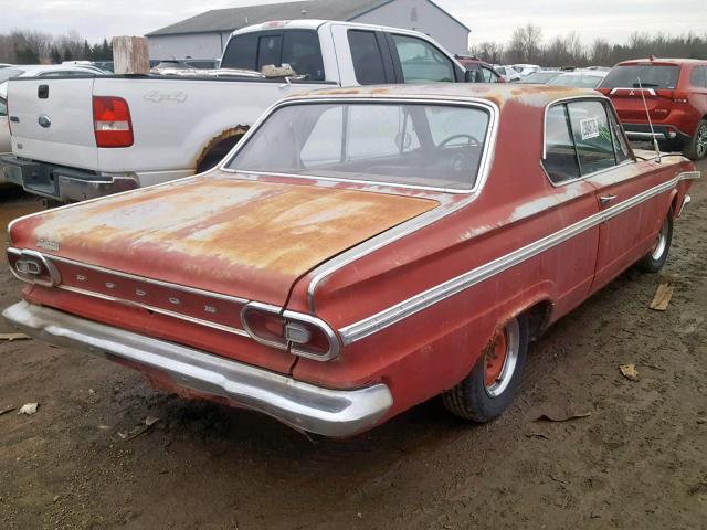 2357135463 - 1965 DODGE DART RED photo 4