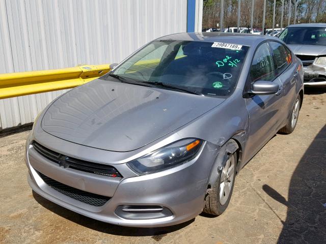 1C3CDFBB6FD300490 - 2015 DODGE DART SXT RED photo 2