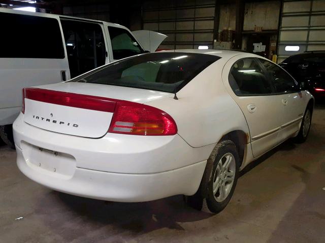 2B3HD56U9YH407063 - 2000 DODGE INTREPID E WHITE photo 4