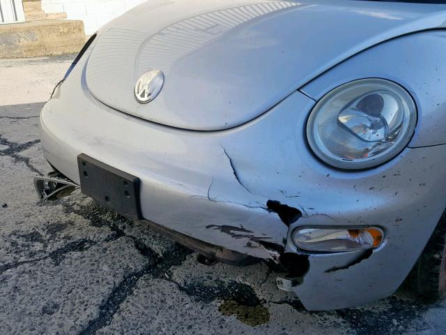 3VWCK21Y83M332127 - 2003 VOLKSWAGEN NEW BEETLE Silber Foto 9