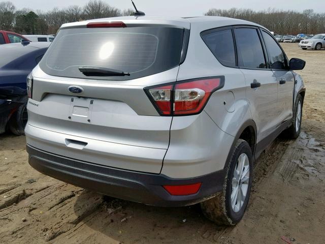 1FMCU0F74HUC59855 - 2017 FORD ESCAPE S SILVER photo 4