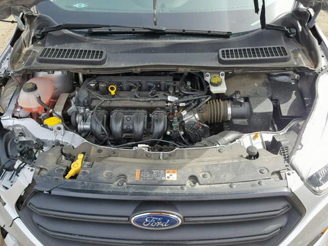 1FMCU0F74HUC59855 - 2017 FORD ESCAPE S SILVER photo 7