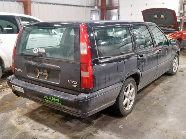 YV1LW5674W2400468 - 1998 VOLVO V70 GLT BLACK photo 4