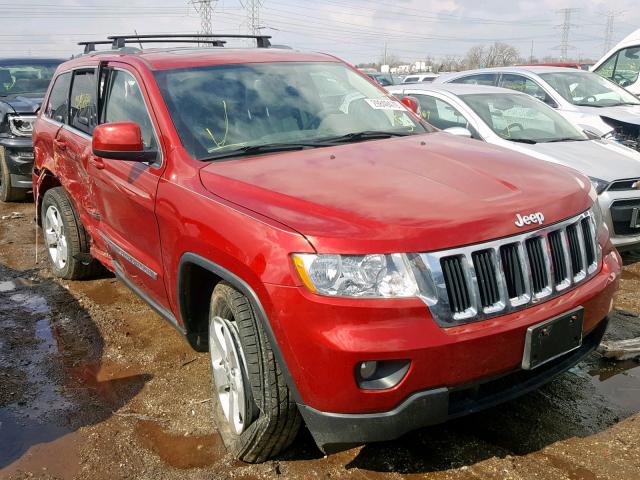 1J4RR4GG9BC701221 - 2011 JEEP GRAND CHER RED photo 1