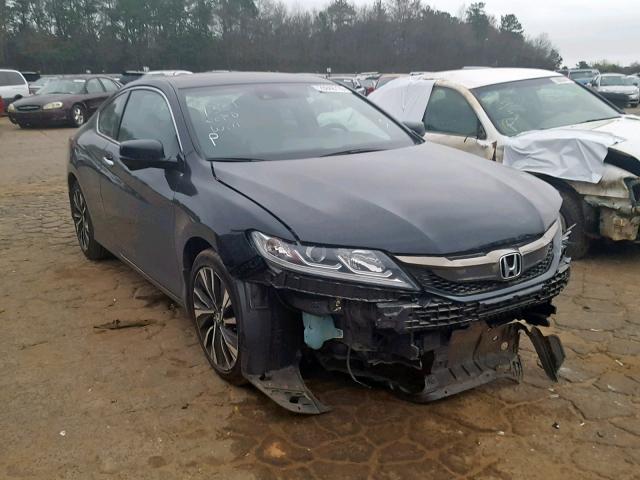 1HGCT1B68GA011331 - 2016 HONDA ACCORD EXL BLACK photo 1