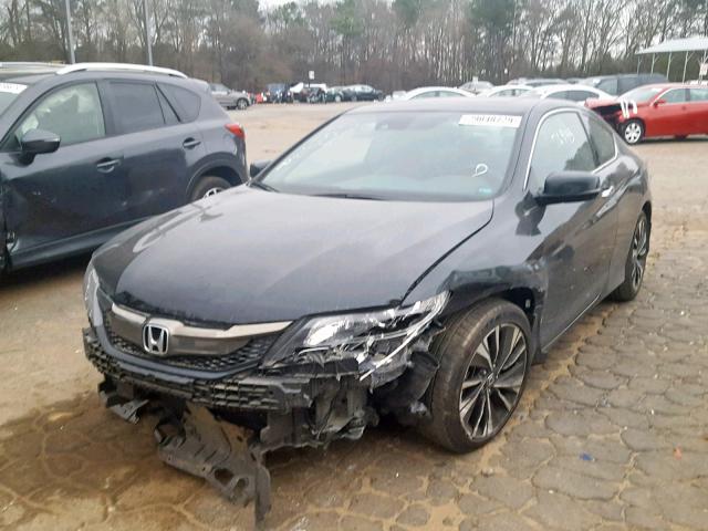 1HGCT1B68GA011331 - 2016 HONDA ACCORD EXL BLACK photo 2