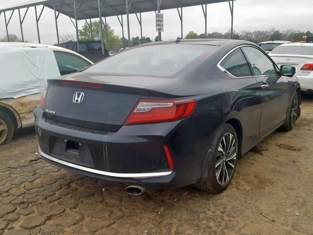 1HGCT1B68GA011331 - 2016 HONDA ACCORD EXL BLACK photo 4