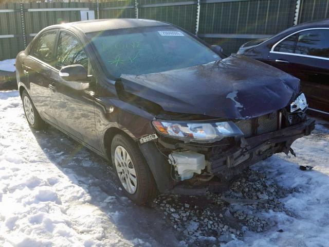 KNAFU4A23A5192571 - 2010 KIA FORTE EX BROWN photo 1