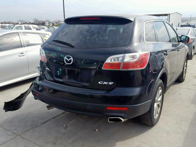 JM3TB2BA8C0361190 - 2012 MAZDA CX-9 BLACK photo 4