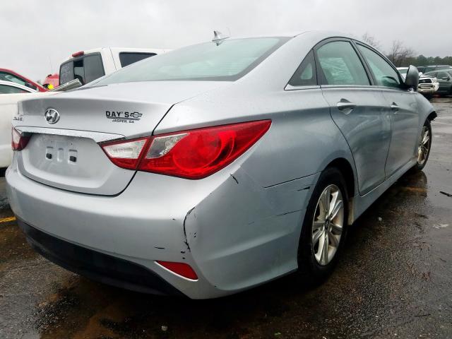 5NPEB4ACXEH874012 - 2014 HYUNDAI SONATA GLS  photo 4