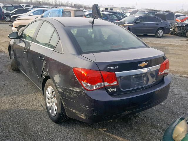 1G1PC5SH3B7278531 - 2011 CHEVROLET CRUZE LS BLUE photo 3