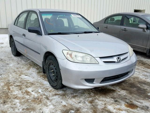 2HGES16344H928405 - 2004 HONDA CIVIC DX V SILVER photo 1