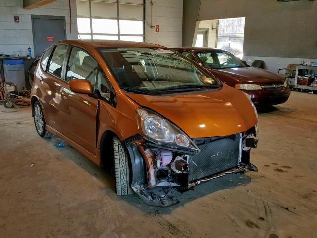 JHMGE8H56BS004767 - 2011 HONDA FIT SPORT BROWN photo 1