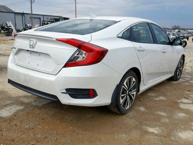 19XFC1F7XGE008975 - 2016 HONDA CIVIC EXL WHITE photo 4