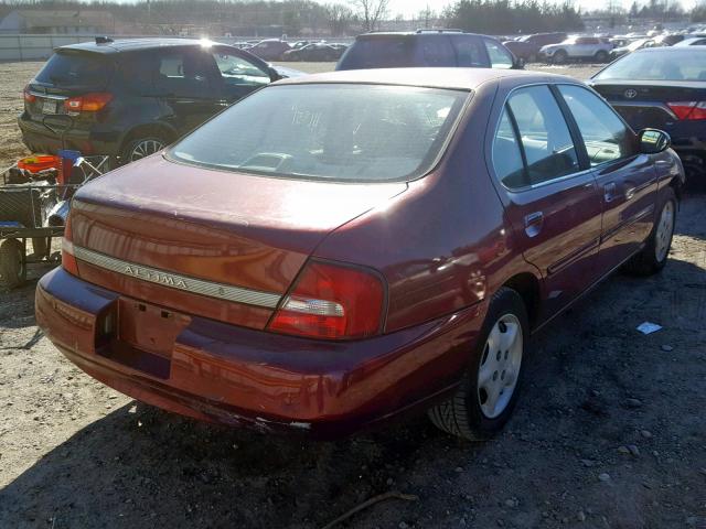 1N4DL01D41C142111 - 2001 NISSAN ALTIMA XE BURGUNDY photo 4