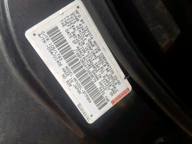 JT8BF28G4Y0269679 - 2000 LEXUS ES 300 GRAY photo 10