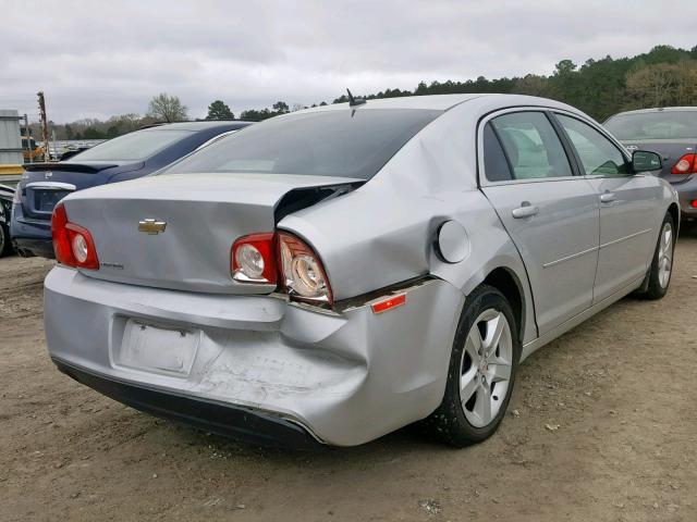 1G1ZB5E11BF336099 - 2011 CHEVROLET MALIBU LS SILVER photo 4