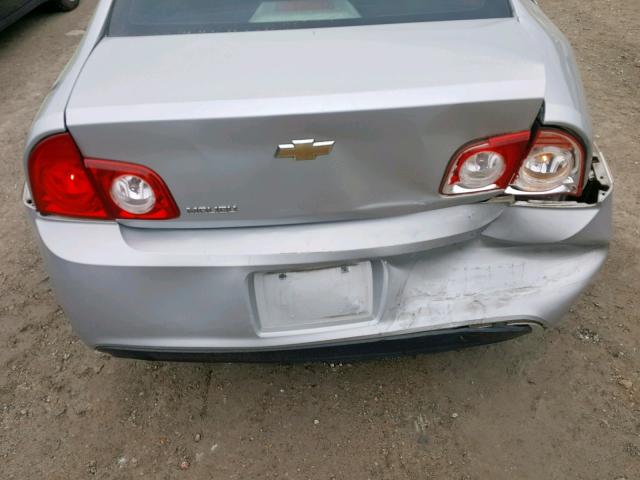 1G1ZB5E11BF336099 - 2011 CHEVROLET MALIBU LS SILVER photo 9
