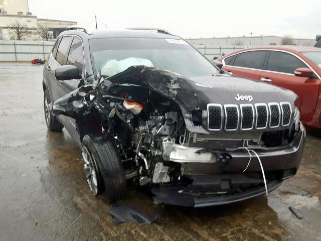 1C4PJLLB6KD176217 - 2019 JEEP CHEROKEE L GRAY photo 1