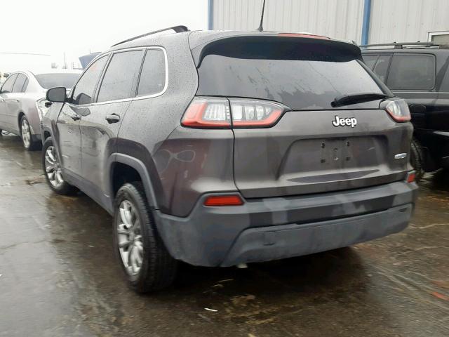 1C4PJLLB6KD176217 - 2019 JEEP CHEROKEE L GRAY photo 3