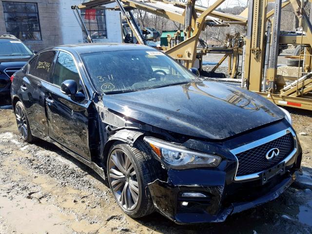 JN1FV7AR2HM870406 - 2017 INFINITI Q50 RED SP BLACK photo 1