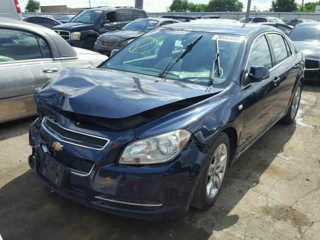 1G1ZH57B784251745 - 2008 CHEVROLET MALIBU 1LT 蓝色 照片 2