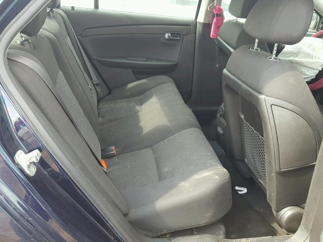 1G1ZH57B784251745 - 2008 CHEVROLET MALIBU 1LT 蓝色 照片 6