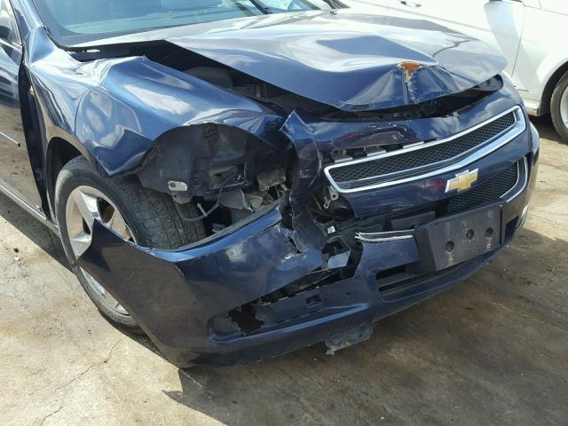 1G1ZH57B784251745 - 2008 CHEVROLET MALIBU 1LT 蓝色 照片 9