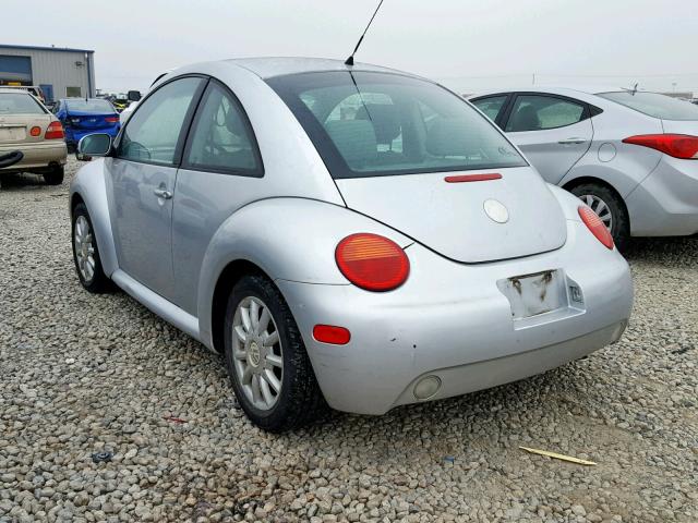 3VWCK31C45M416992 - 2005 VOLKSWAGEN NEW BEETLE ვერცხლისფერი ფოტო 3