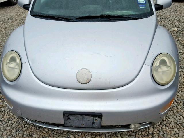 3VWCK31C45M416992 - 2005 VOLKSWAGEN NEW BEETLE ვერცხლისფერი ფოტო 7