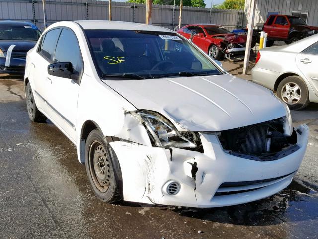 3N1AB6AP1BL715133 - 2011 NISSAN SENTRA 2.0 WHITE photo 1